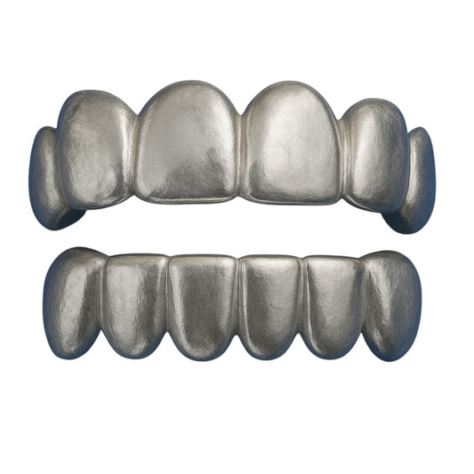 White Gold Grillz