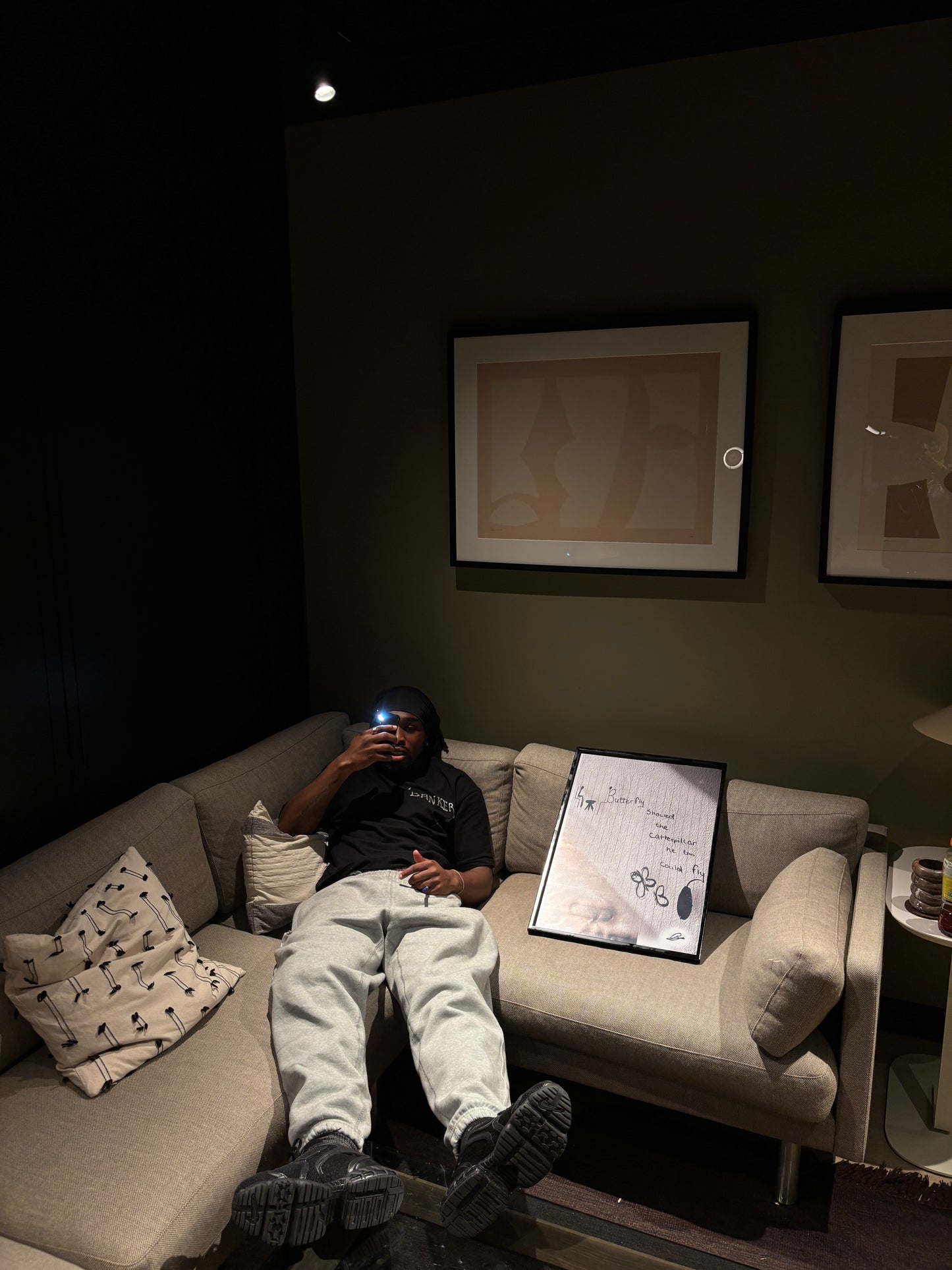 the Butterfly & the Caterpillar