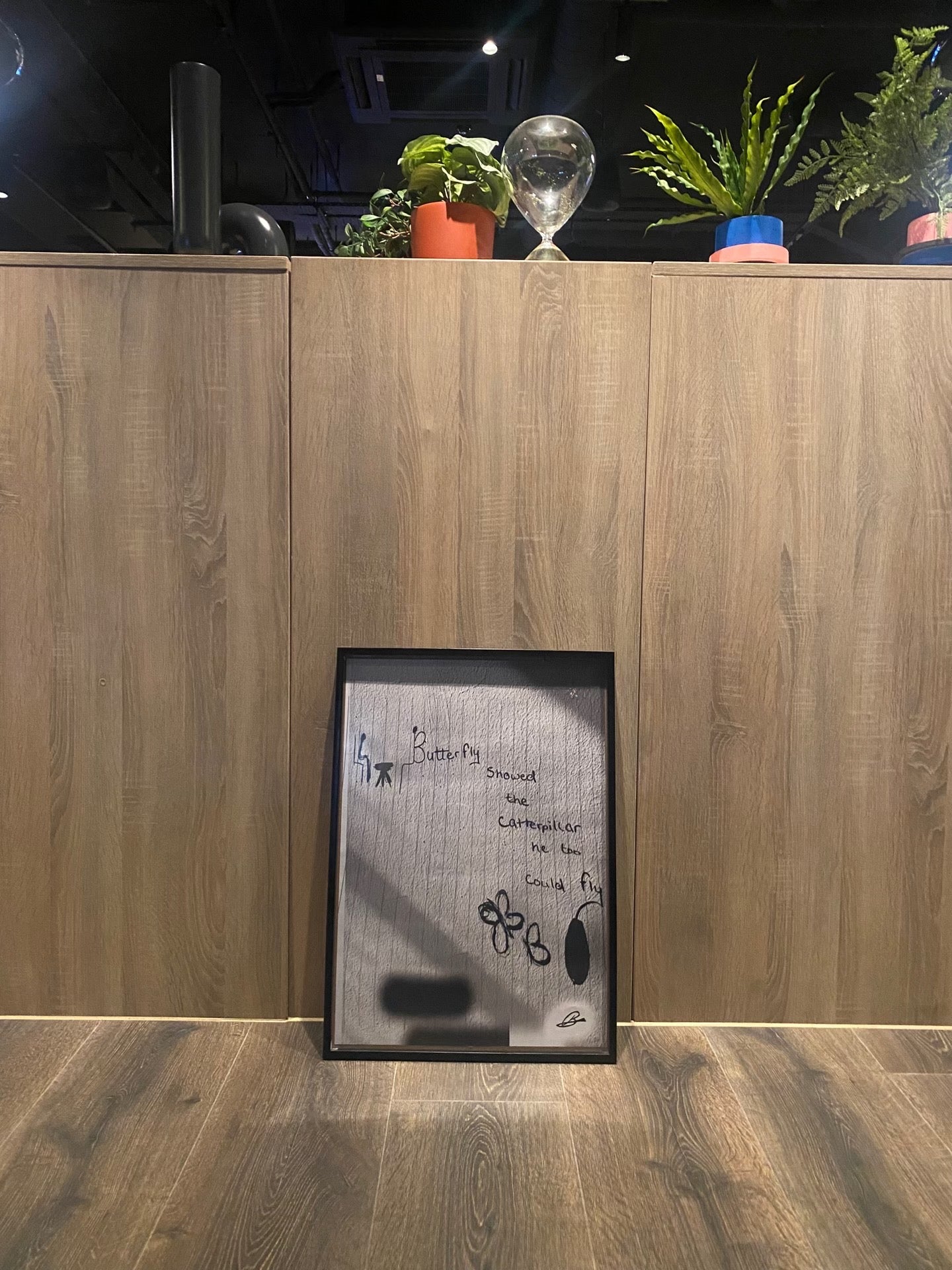 the Butterfly & the Caterpillar